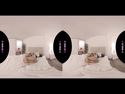 ❤️ PORNBCN VR Żewġ lesbjani żgħażagħ iqumu qarn f'realtà virtwali 4K 180 3D Geneva Bellucci Katrina Moreno ❤ Vidjow porn lilna ❤